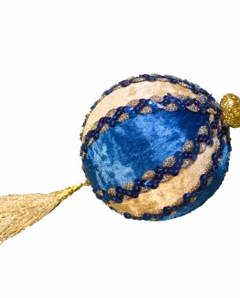 Weihnachtskugel Blaue Kollektion 001